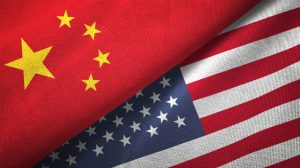 China, U.S., Chinese flag