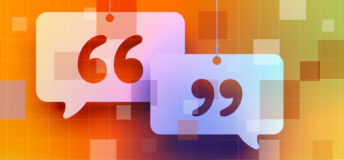 Quote boxes to represent communications for the Private Markets 2030 Sustainability theme