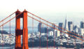 Image of the San Francisco Golden Gate bridge and skyline.