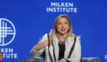 Ashley Baum at Milken Institute event panel