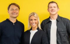 Photo of Dig Ventures general partners Ryti Vitkauskas and Melissa Klinger and founding partner Ross Mason.